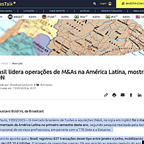 Brasil lidera opera��es de M&As na Am�rica Latina, mostra AON